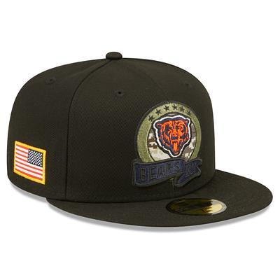 Men's New Era Black/Orange Cincinnati Bengals 2022 Salute to Service 9FIFTY Snapback Hat