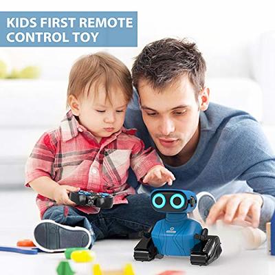 KaeKid Robot Toys for Kids, 2.4Ghz Remote Control Robot Toys with LED Eyes  & Flexible Arms, Dance & Sounds, RC Toys for 3 4 5 6 7 8 Year Old Boys