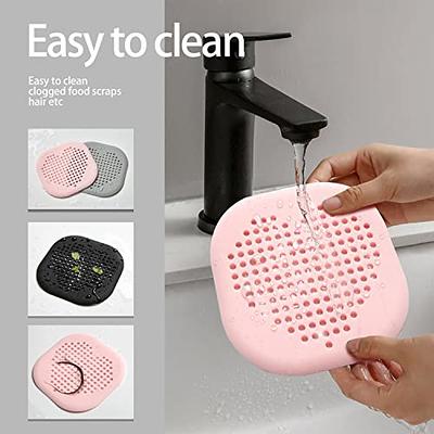 5pack Drain Cover Hair Catcher Hair Stopper Shower For Bathroom