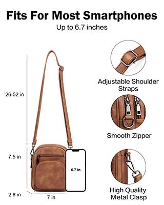 Small Crossbody Cell Phone Purse, Mini Messenger Shoulder Bag, Handbag &  Wallet With Credit Card Slots For Women - Temu