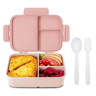 Easylunchboxes - Bento Snack Boxes - Reusable 4-Compartment Food Containers for School, Work and Travel, Set of 4 (Jewel Brights)