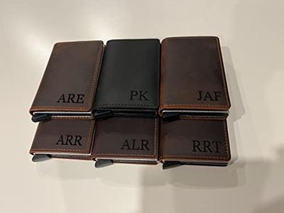 Handmade Genuine Leather Credit Card Wallet For Women/Men, Slim Front  Pocket Holder, Valentine's Day Gift Her. Him - Yahoo Shopping