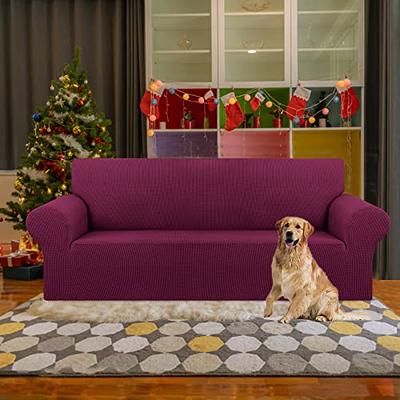 Printed Sofa Couch Cushion Covers Replacement Chair Cushion Covers Stretch Sofa  Seat Cover Furniture Protector Sofa Slipcover Soft Flexibility with Elastic  Bottom