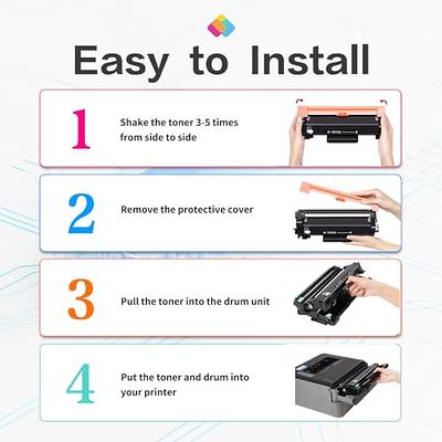 SANUNE TN760 High Yield Toner Replacmenet for Brother TN760 TN730 TN 760  730 Toner Cartridge Compatible with MFC-L2710DW MFC-L2750DW HL-L2350DW HL-L2370DW  HL-L2395DW HL-L2390DW DCP-L2550DW Ink 4 Black - Yahoo Shopping