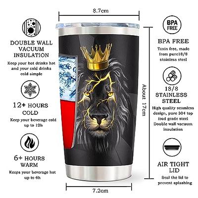 To My Son Tumbler from Mom Lion Tumbler 20oz - Gift For Son - Birthday Gift