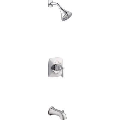 Glacier Bay Farrington Single Hole Single-Handle High-Arc Bathroom Faucet in Polished Chrome (2-Pack), Grey