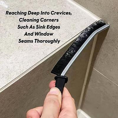 Multifunctional Grout Cleaner Scrub Brush Deep Tile Joints - Stiff