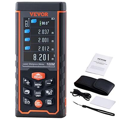 Laser Measurement Tool 196ft, HYGGEIN Laser Distance Measure, Laser  Measuring Tape with Levels(M/in/Ft/Ft+in,±1/16in Accuracy), Pythagorean  Mode