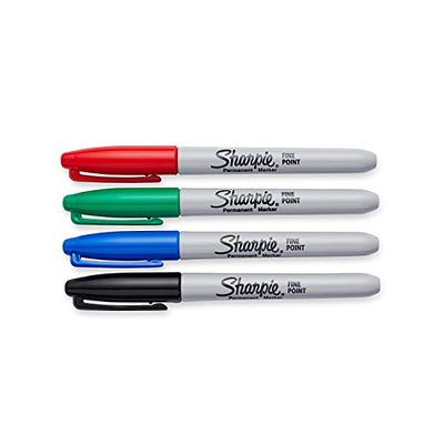 Sharpie Permanent Marker, Metallic Colors, Fine - 2 permanent markers