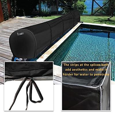 Kintaki Swimming Pool Solar Reel Cover, 18Ft Pool Solar Blanket