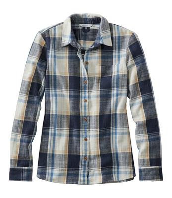 Men's BeanFlex Twill Shirt, Traditional Untucked Fit, Long-Sleeve Rangeley Blue Xxxl, Cotton Blend | L.L.Bean