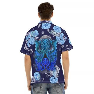 Mens Hawaiian Shirts with Packets Tropical Beach Casual Straight-Fit Floral  Print Summer Shirts Short Sleeve Henley Shirt Stretch Party Tropical  Christmas Shirts tee Men's Polo Shirts Yellow : : Fashion