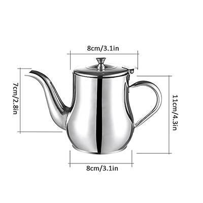 Stainless Steel Oiler With Strainer, Stainless Steel Oil Filter Pot, Bacon  Grease Container With Strainer And Spout, Oil Dispenser, Grease Container  Can With Fine Mesh Strainer For Home Kitchen Cooking, Kitchen Supplies 