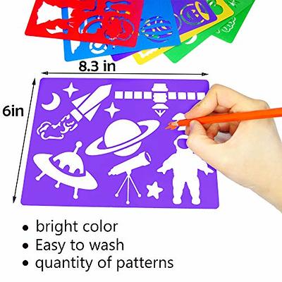 20Pcs drawing templates for kids Painting Stencil Small Stencils Painting