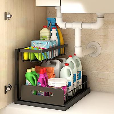 3 Tier Clear Bathroom Organizer, Under Sink Organizers Clear with Dividers,  Multi Purpose Slide-Out drawers Organizer for Bathroom Pantry Organization  and Storage, Medicine Cabniet Organizer 1 Pack - Yahoo Shopping