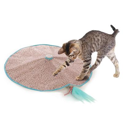 Leaps & Bounds Fuzzy Mice Cat Toys with Catnip, Medium, Pack of 12