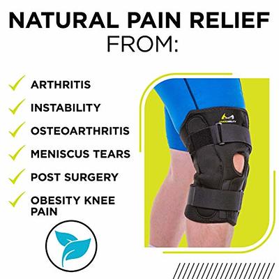 Omples Hinged Knee Brace for Knee Pain Knee Braces for Meniscus