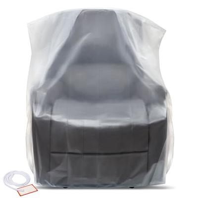 Tudomro Outdoor Plastic Chair Cover Waterproof Armchair Cover Clear Dust  Proof Plastic Couch Cover for Furniture Sofa Chair Couch Recliner Furniture  Storage and Moving (37 x 30 x 30 Inch) - Yahoo Shopping