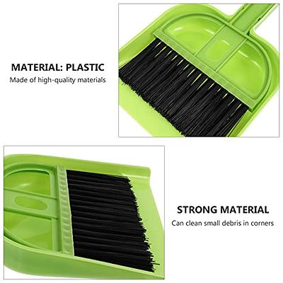 Dustpan Brush Broom Cleaning Tool, Dustpan And Brush Set, Likes, Hand Whisk  Broom Brush And Snap-on Dustpan Set, Heavy Duty For Floor Sofa Desk Keybo