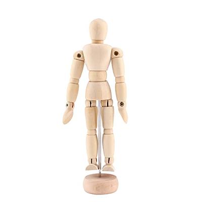 Toyvian Drawing Mannequin Jointed Mannequin Posable Drawing Figure Poseable  Figure Art Doll Wood Art Mannequin Model Art Figure Model Artist Manikin