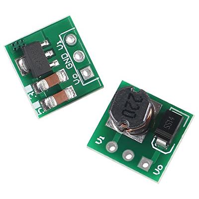 D-FLIFE 10pcs 1.5V 1.8V 2.5V 3V 3.3V 3.7V 4.2V to 5V DC-DC Step Up Power Module  Voltage Boost Converter Board 0.9-5V to 5V - Yahoo Shopping