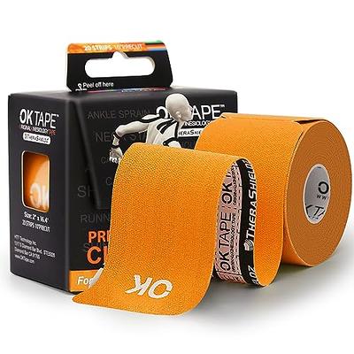 135 Feet) Bulk Kinesiology Tape Waterproof Roll Sports Therapy