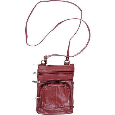 American Leather Co. Dayton Quilted Leather Crossbody Bag