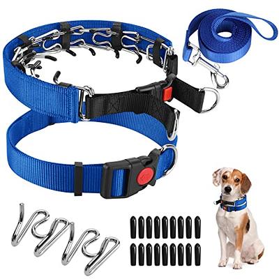 Frog Clip Blue Dog Leash Clasp Heavy Duty Quick Release Dog Chain Buckle Frog Cable Dog Leash Buckle for Linking Pet Collar and Dog Pet Supplies (2