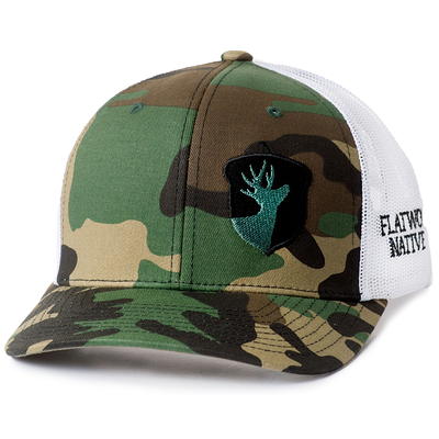 Have A Nice Day - Camo Embroidered Patch Trucker Hat - Yahoo Shopping