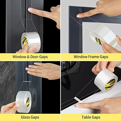 Unique Bargains 16.4ft x 2 inch Foam Seal Tape Auto Car Door Window Sealing  Strip Self Adhesive