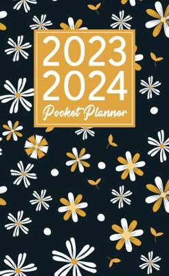 2023 2024 pocket planner: 2 year Pocket Calendar January 2023 to