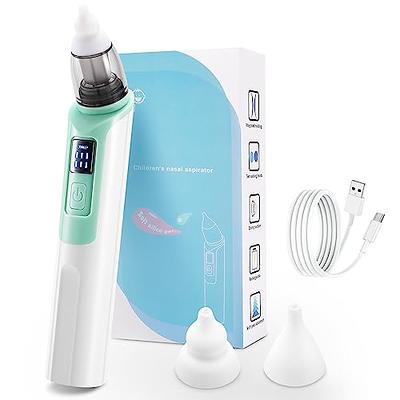 Baby Nasal Aspirator, Baby Nose Sucker, Electric Nose Suction for Baby,  Booger Sucker for Baby and Toddlers, 6 Levels of Suction