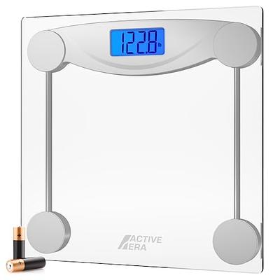 Triomph Precision Digital Body Weight Bathroom Scale with Backlit Display,  Step-On Technology, 400 lbs Capacity and Accurate Weight Measurements