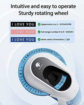 E975 Embossing Label Maker Machine with 6 Tapes