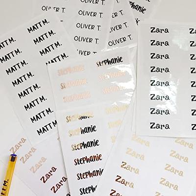 100Pcs Personalized Name Labels for Kids School Supplies Custom Waterproof  Daycare Name Labels Stickers for Water Bottles Books Lunch Boxes Camp -  Yahoo Shopping