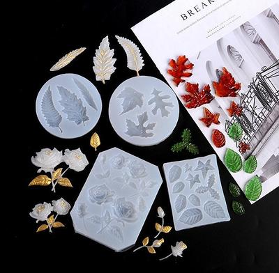 Resin Mold Various Leaves Molds, Leaf Silicone Resin, Small Maple