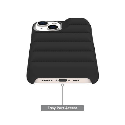 Black Puffy iPhone Case