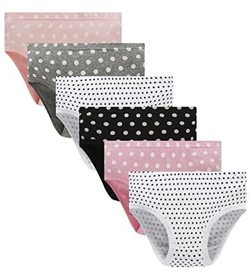 Barara King Girls' Undies 100% Cotton Panties Big Girls Soft