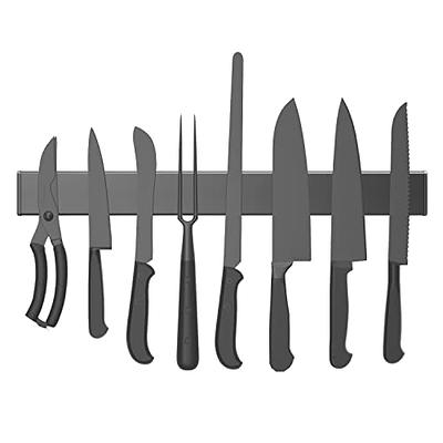 Kitchenaid Gourmet 3-piece Forged Tripe-Riveted Chef Knife Set with Blade  Covers, Black