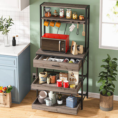 2-Tier Corner Freestanding Stackable Organizer Shelf for Kitchen