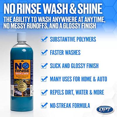 Optimum ONR and BRS - Big Red Sponge Car Cleaning Kit, 32 oz. No Rinse Wash  and Shine and Car Wash Sponge for Detailing Cars, Trucks, Motorcycles, RV's  and More - Yahoo Shopping