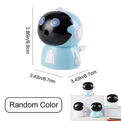 cobee 8 PCS Pencil Sharpener, Dual Holes Compact Colored Handheld