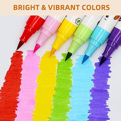  Lebze Washable Markers for Kids Ages 2-4 Years, 12