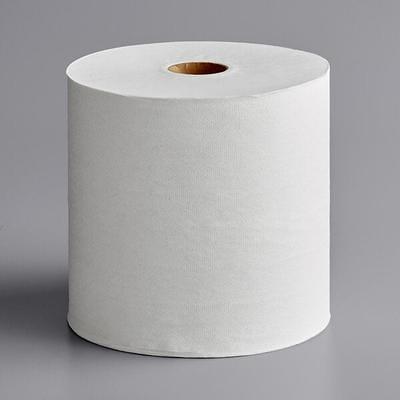Lavex 8 White Hardwound Paper Towel, 800 Feet / Roll - 6/Case