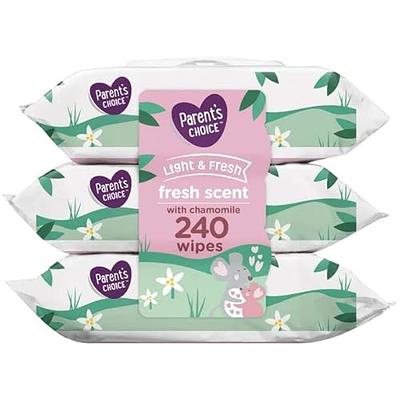  Parents Choice Fresh Scent Baby Wipes 500 Count