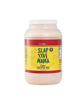 Slap Ya Mama Cajun Seasoning from Louisiana, Original Blend, No MSG and  Kosher, 8 Pound Restaurant Size Jar - Yahoo Shopping