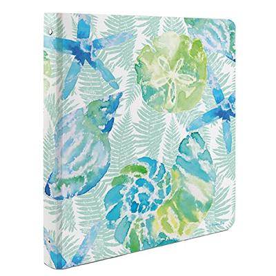 CounterArt Isla Mona Decorative 3-Ring 1-inch Binder for School, Office, or  Home Made in The USA Reusable & Easily Wipes Clean - Yahoo Shopping