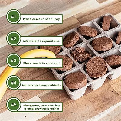 Envelor Potting Soil Indoor Plants Soil Coco Coir Mix Coconut Coir