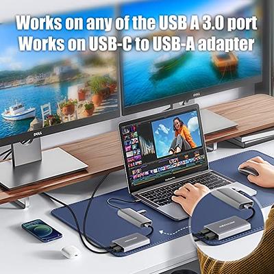  SENGKOB Adaptador USB a HDMI, USB 3.0/2.0 a HDMI 1080P