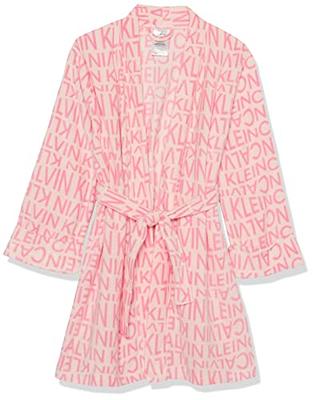 Pink calvin deals klein robe